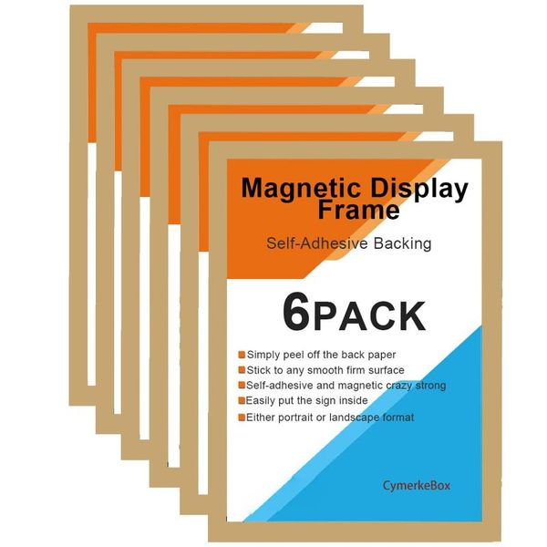frames a5 self-adhesive magnetic display frame 6pack double sided window sign holder for office/door/schedule/refrigera
frames a5 self-adhesive magnetic display frame 6pack double sided window sign holder for office/door/schedule/refrigera