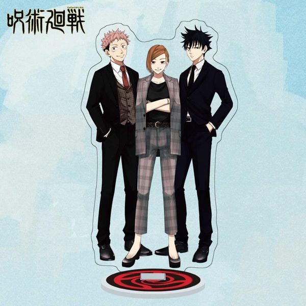 keychains anime jujutsu kaisen cosplay satoru gojo acrylic stands yoji itadori sakuna megumi character model desk decor fans collection, Silver
keychains anime jujutsu kaisen cosplay satoru gojo acrylic stands yoji itadori sakuna megumi character model desk decor fans collection, Silver