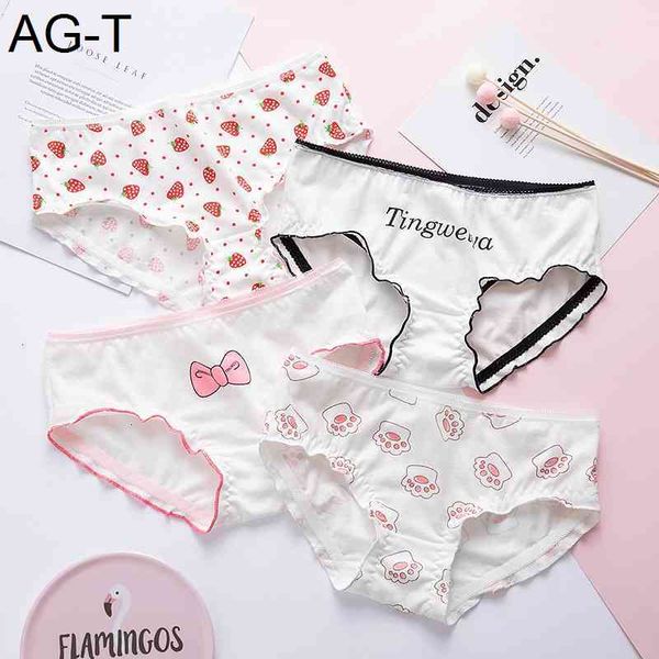 sp&city cute cartoon fruit cotton girls underwear soft breathable animal print seamless panties women strawberry briefs lingerie, Black;pink
sp&city cute cartoon fruit cotton girls underwear soft breathable animal print seamless panties women strawberry briefs lingerie, Black;pink