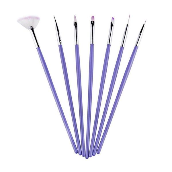 7pcs/set nail brushes kit for manicure art tools tool hybrid set diy gel painting kits varnishes brush ge k5z6, Yellow
7pcs/set nail brushes kit for manicure art tools tool hybrid set diy gel painting kits varnishes brush ge k5z6, Yellow