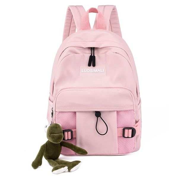 sweet backpack pink lovely oxford school bag girls nylon waterproof leisure or travel women's bags
sweet backpack pink lovely oxford school bag girls nylon waterproof leisure or travel women's bags
