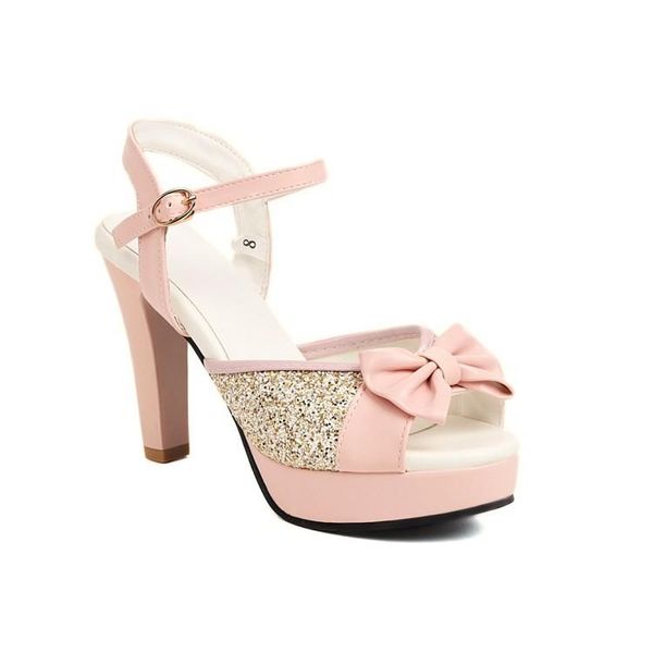 dress shoes big size sweet bow decorative sandals high heels women woman summer ladies, Black
dress shoes big size sweet bow decorative sandals high heels women woman summer ladies, Black