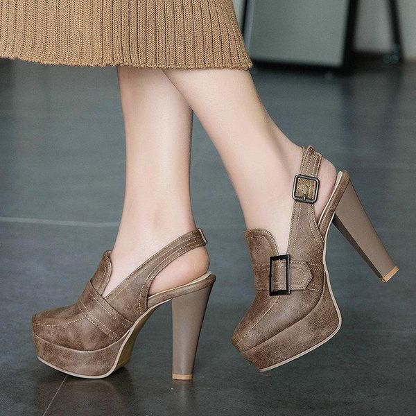 dress shoes spring summer ankle strap elastic band women pumps gladiator sandals fashion square high heels 35-43, Black
dress shoes spring summer ankle strap elastic band women pumps gladiator sandals fashion square high heels 35-43, Black