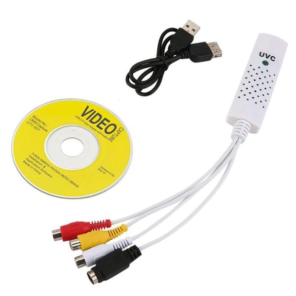 portable usb 2.0 easycap audio video capture card adapter vhs to dvd converter for win7/8/xp/vista computer cables & connectors
portable usb 2.0 easycap audio video capture card adapter vhs to dvd converter for win7/8/xp/vista computer cables & connectors