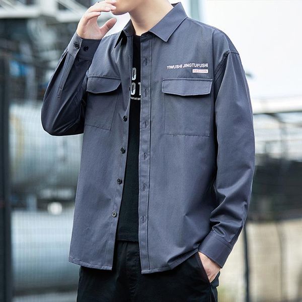 solid shirts men long sleeve casual mens shirt spring autumn business work chemise homme wedding dress camisas oversized men's, White;black
solid shirts men long sleeve casual mens shirt spring autumn business work chemise homme wedding dress camisas oversized men's, White;black