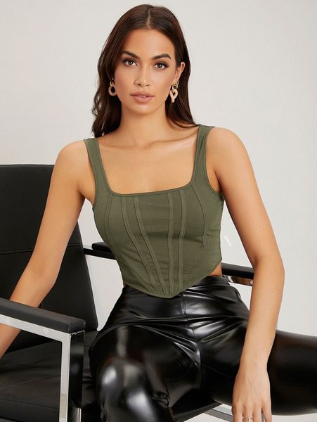 solid crop tank i9dk#, White
solid crop tank i9dk#, White