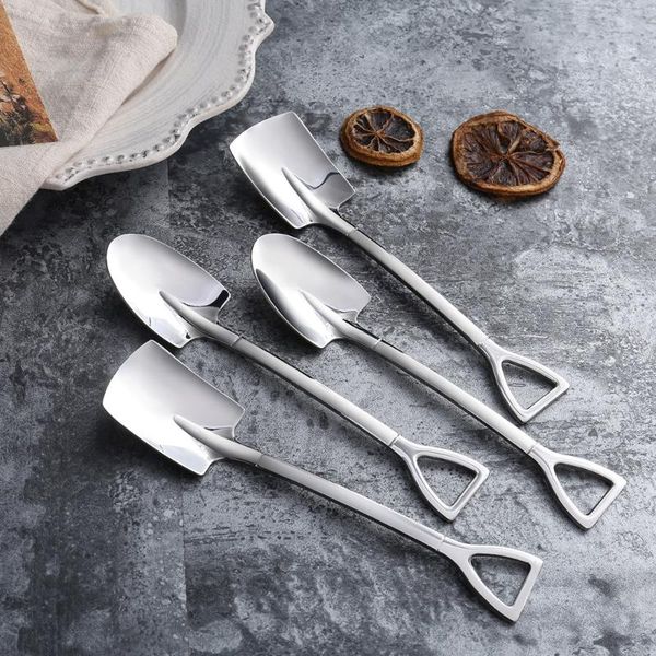 spoons coffee spoon cutlery set stainless steel retro iron shovel ice cream scoop -spoon fashion tableware
spoons coffee spoon cutlery set stainless steel retro iron shovel ice cream scoop -spoon fashion tableware
