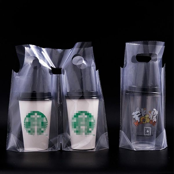 storage bags 100pcs transparent milk tea coffee cup packaging disposable beverage drink takeaway portable plastic pouch
storage bags 100pcs transparent milk tea coffee cup packaging disposable beverage drink takeaway portable plastic pouch