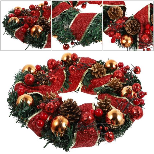 decorative flowers & wreaths 1pc christmas hanging wreath garland ornament party supplies decor
decorative flowers & wreaths 1pc christmas hanging wreath garland ornament party supplies decor