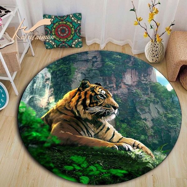 carpets round rug tiger throne area atheist carpet bath mat black living room home decoration
carpets round rug tiger throne area atheist carpet bath mat black living room home decoration