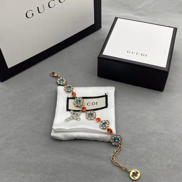 ladies fashion jewelry new family new daisy female inlaid double letter bracelet net red temperament jewelry, Black
ladies fashion jewelry new family new daisy female inlaid double letter bracelet net red temperament jewelry, Black