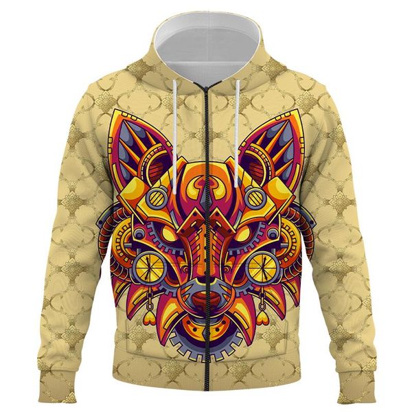 men's hoodies & sweatshirts 2021 fashion spring and autumn zipper industrial metal animal casual hip hop loose oversized hooded, Black
men's hoodies & sweatshirts 2021 fashion spring and autumn zipper industrial metal animal casual hip hop loose oversized hooded, Black