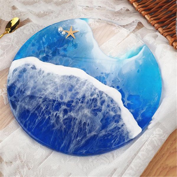 craft tools sea wave silicone mold exquisite handmade diy tool crystal mould for table pad cup mat handicraft gift house deskdecor 30cm
craft tools sea wave silicone mold exquisite handmade diy tool crystal mould for table pad cup mat handicraft gift house deskdecor 30cm