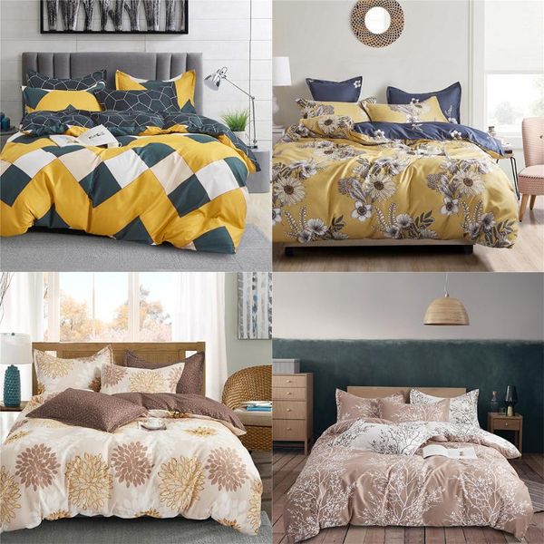 bedding sets geometric reversible set single king twin 2/3pcs floral duvet cover with pillowcase bedclothes for home textiles
bedding sets geometric reversible set single king twin 2/3pcs floral duvet cover with pillowcase bedclothes for home textiles