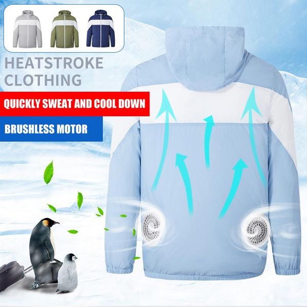 men's trench coats summer sun protection clothing coat with fan cooling air-conditioning outdoor sports hsj88, Tan;black
men's trench coats summer sun protection clothing coat with fan cooling air-conditioning outdoor sports hsj88, Tan;black