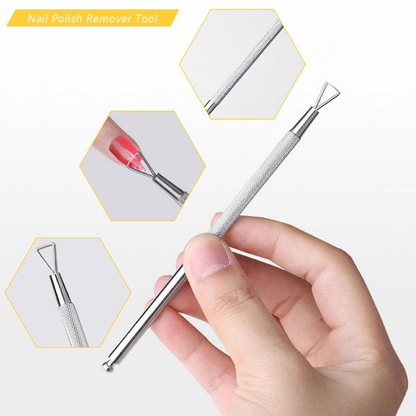nail art kits selling triangle gel polish remover tool stainless steel stick rod cuticle pusher lacquer cleaner care
nail art kits selling triangle gel polish remover tool stainless steel stick rod cuticle pusher lacquer cleaner care