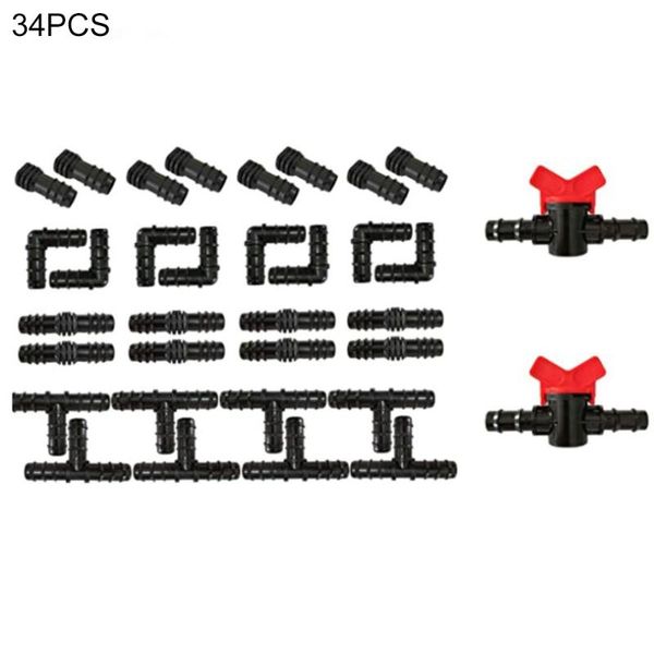 watering equipments 24/34pcs connectors plastic pipe hose irrigation connector 16 mm(0.63 inch) mixed for garden systems
watering equipments 24/34pcs connectors plastic pipe hose irrigation connector 16 mm(0.63 inch) mixed for garden systems