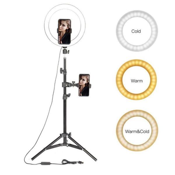 10" led ring light pographic selfie lighting with stand for smartphone youtube makeup video studio tripod girl spotlights
10" led ring light pographic selfie lighting with stand for smartphone youtube makeup video studio tripod girl spotlights