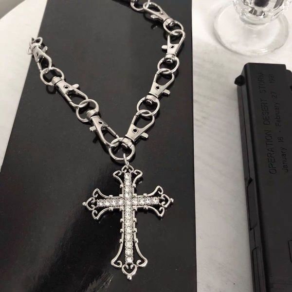 exaggerated punk cross necklace men and women fashion hip-hop couple pendant silver color vintage ornament necklacedio chan contact
exaggerated punk cross necklace men and women fashion hip-hop couple pendant silver color vintage ornament necklacedio chan contact