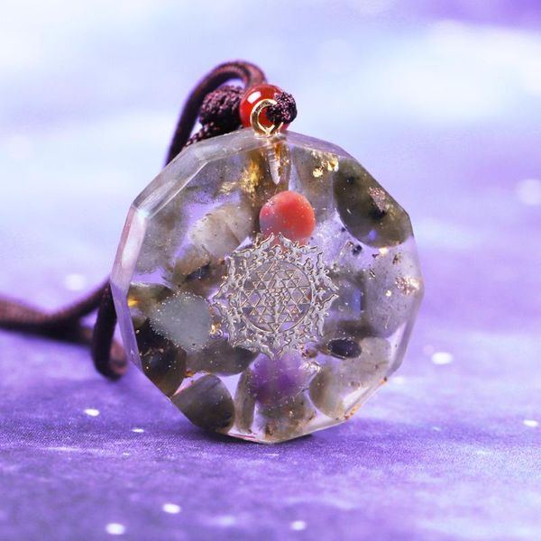 handmade orgone pendant labradorite natural crystal energy emf protection reiki healing orgonite necklace jewelry, Silver
handmade orgone pendant labradorite natural crystal energy emf protection reiki healing orgonite necklace jewelry, Silver