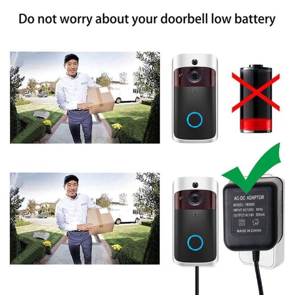 doorbells f62c 18v 500ma uk/eu/us plug power supply adapter transformer charger for wifi wireless doorbell ip video intercom ring camera
doorbells f62c 18v 500ma uk/eu/us plug power supply adapter transformer charger for wifi wireless doorbell ip video intercom ring camera