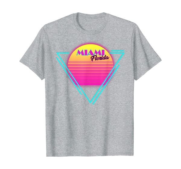 miami florida vaporwave aesthetic retro vintage t-shirt, White;black
miami florida vaporwave aesthetic retro vintage t-shirt, White;black