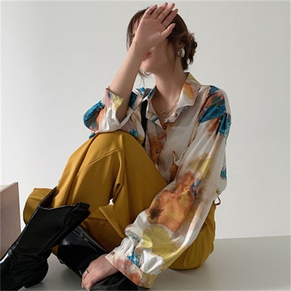 simple fashion casual loose long sleeve basic all match college wind women female turn down collar shirts 210426, White
simple fashion casual loose long sleeve basic all match college wind women female turn down collar shirts 210426, White