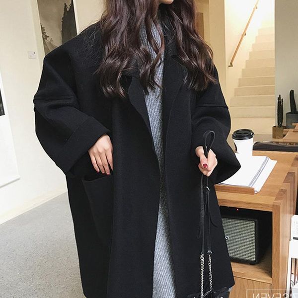 women's jackets womens coats casual ladies pocket long sleeve cardigan loose sweater trench coat plus size s-4xl s, Black;brown
women's jackets womens coats casual ladies pocket long sleeve cardigan loose sweater trench coat plus size s-4xl s, Black;brown