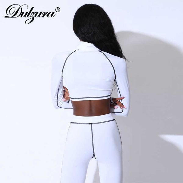 2021 autumn winter women two crop outfits fitness streetwear matching s coord set clothes 2 piece, Black;white
2021 autumn winter women two crop outfits fitness streetwear matching s coord set clothes 2 piece, Black;white