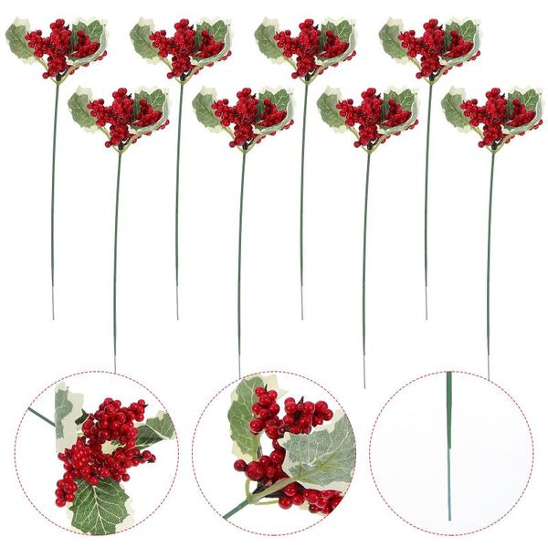 decorative flowers & wreaths 6pcs simulation berry decor bouquet decoration artificial red branches
decorative flowers & wreaths 6pcs simulation berry decor bouquet decoration artificial red branches
