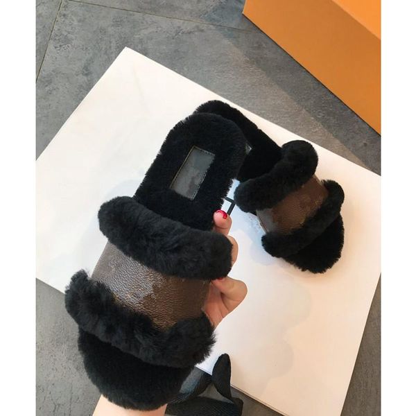 slippers fashion high-quality designer ladies real hair lightweight comfortable sandals outdoor party breathable shoes, Black
slippers fashion high-quality designer ladies real hair lightweight comfortable sandals outdoor party breathable shoes, Black