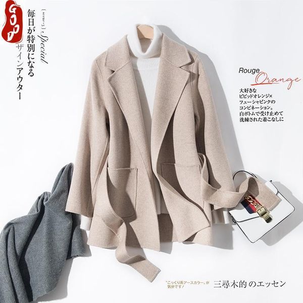 natural 100% wool coat female long cashmere jacket women korean both sided woolen clothes 2021 winter autumn overcoat 932 women's & ble, Black
natural 100% wool coat female long cashmere jacket women korean both sided woolen clothes 2021 winter autumn overcoat 932 women's & ble, Black