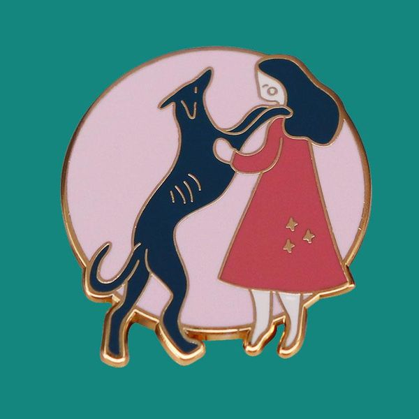 pins, brooches beautiful girl and dog enamel pins brooch collecting cartoon lapel badges men women fashion jewelry gifts adorn backpack coll, Gray
pins, brooches beautiful girl and dog enamel pins brooch collecting cartoon lapel badges men women fashion jewelry gifts adorn backpack coll, Gray