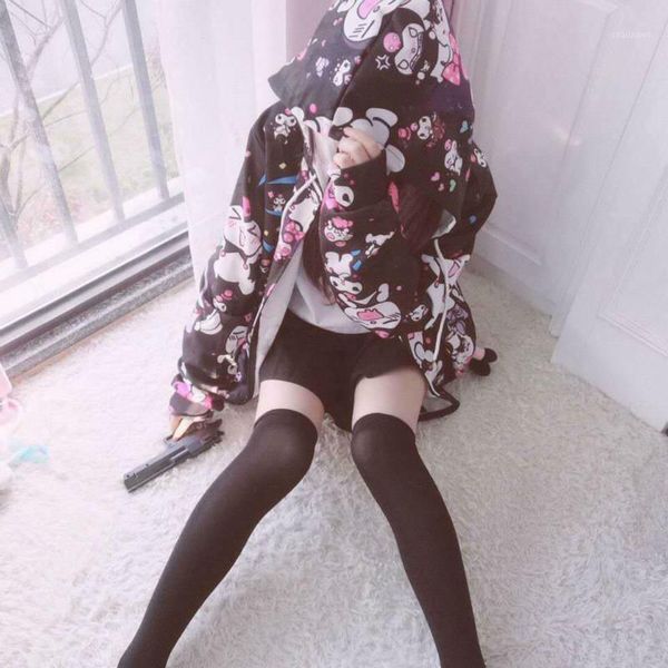 women's hoodies & sweatshirts harajuku kawaii zipper hoodie schoolgirl cute clothes spring ulzzang preppy style cartoon hooded sweatshi, Black
women's hoodies & sweatshirts harajuku kawaii zipper hoodie schoolgirl cute clothes spring ulzzang preppy style cartoon hooded sweatshi, Black