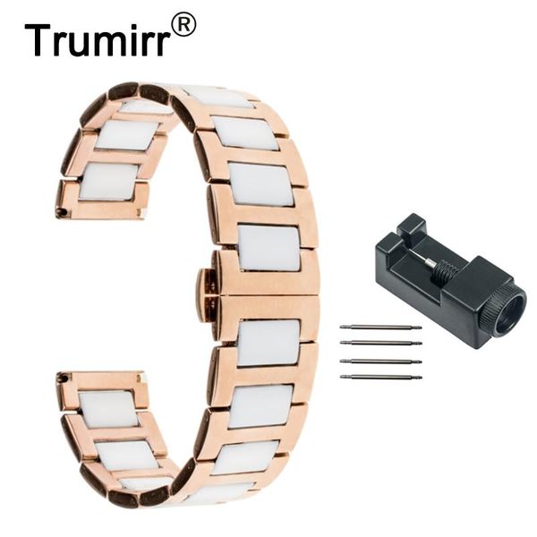 watch bands ceramic & stainless steel watchband 18mm 20mm 22mm + link remover universal band wrist strap butterfly buckle bracelet, Black;brown
watch bands ceramic & stainless steel watchband 18mm 20mm 22mm + link remover universal band wrist strap butterfly buckle bracelet, Black;brown