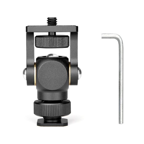 tripod heads yelangu mini cold shoe mount adapter with standard 1/4 inch screw connector video monitor led light bracket holder
tripod heads yelangu mini cold shoe mount adapter with standard 1/4 inch screw connector video monitor led light bracket holder