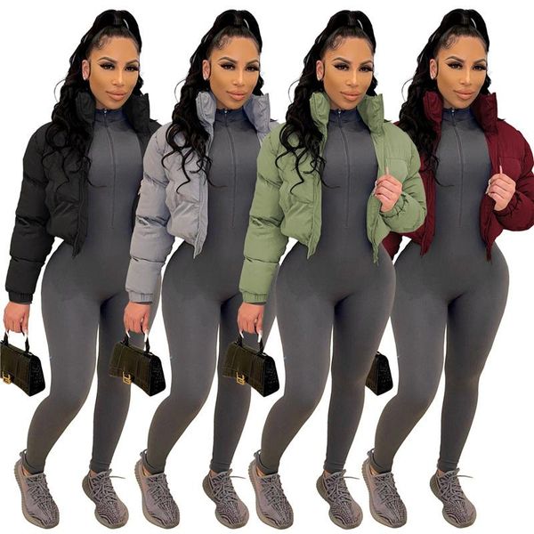 women's jackets zoctuo solid warm cropped puffer jacket women winter clothes parkas korean fashion short outwear zipper thick bubble co, Black;brown
women's jackets zoctuo solid warm cropped puffer jacket women winter clothes parkas korean fashion short outwear zipper thick bubble co, Black;brown