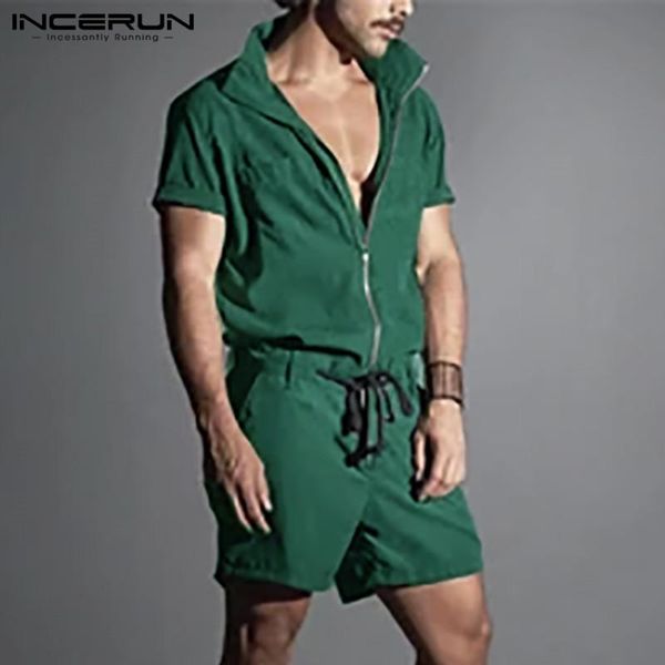 man pockets overalls men solid color jumpsuit shorts leisure zipper joggers summer short sleeve drawstring rompers s-5xl men's, White;black
man pockets overalls men solid color jumpsuit shorts leisure zipper joggers summer short sleeve drawstring rompers s-5xl men's, White;black