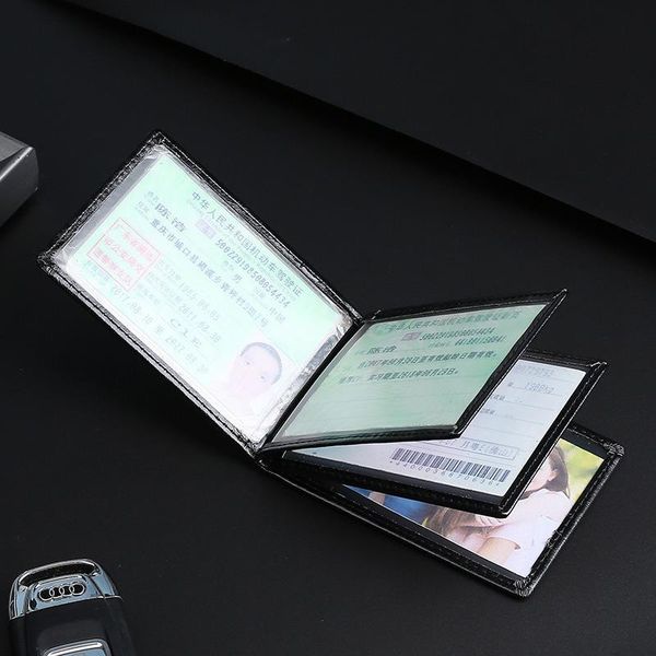 card holders explosive ultra-thin oil leather driver's license motor vehicle dual-leaf multi-function driving certificate color case, Brown;gray
card holders explosive ultra-thin oil leather driver's license motor vehicle dual-leaf multi-function driving certificate color case, Brown;gray