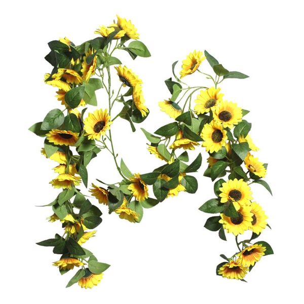 decorative flowers & wreaths faux hanging home decoration fake artificial sunflower garland silk vine anniversary party door table with gree
decorative flowers & wreaths faux hanging home decoration fake artificial sunflower garland silk vine anniversary party door table with gree