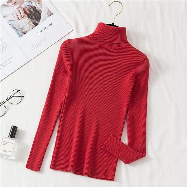 women's blouses & shirts elegant women long sleeve solid turtleneck knitted basic ruffles sweater shirt lady elastic slim tight pullove, White
women's blouses & shirts elegant women long sleeve solid turtleneck knitted basic ruffles sweater shirt lady elastic slim tight pullove, White