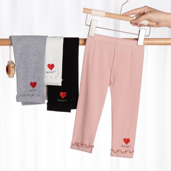 girls summer leggings embroidered heart kids calf length pants leggins trouser elastic cotton children, Blue
girls summer leggings embroidered heart kids calf length pants leggins trouser elastic cotton children, Blue