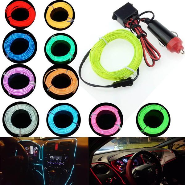 arrival 10 colors flexible for 1m el wire rope tube neon cold light glow party car decoration with 12v inverter led strips
arrival 10 colors flexible for 1m el wire rope tube neon cold light glow party car decoration with 12v inverter led strips