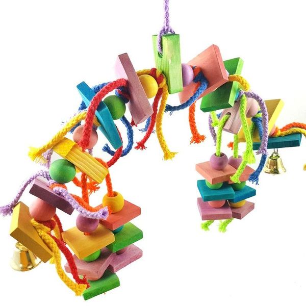 other bird supplies 1pcs parrot toys pet chewing playing cockatiel parakeet budgiecolorful bites toy gnawed wooden blocks
other bird supplies 1pcs parrot toys pet chewing playing cockatiel parakeet budgiecolorful bites toy gnawed wooden blocks