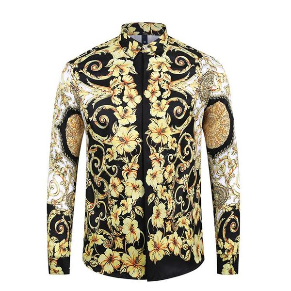 men's casual shirts long sleeve shirt 3d golden flower pattern national style vrsac serbian, White;black
men's casual shirts long sleeve shirt 3d golden flower pattern national style vrsac serbian, White;black