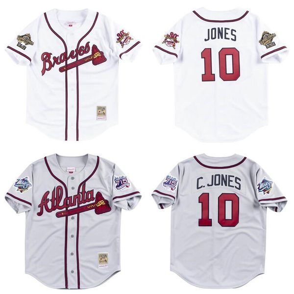 stitched baseball jersey 10 chipper jones 1999 mitchell & ness retro baseballs jerseys men women youth s-6xl, Blue;black
stitched baseball jersey 10 chipper jones 1999 mitchell & ness retro baseballs jerseys men women youth s-6xl, Blue;black