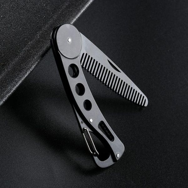 hair brushes stainless steel foldable beard comb mustaches brush anti static men beauty, Silver
hair brushes stainless steel foldable beard comb mustaches brush anti static men beauty, Silver