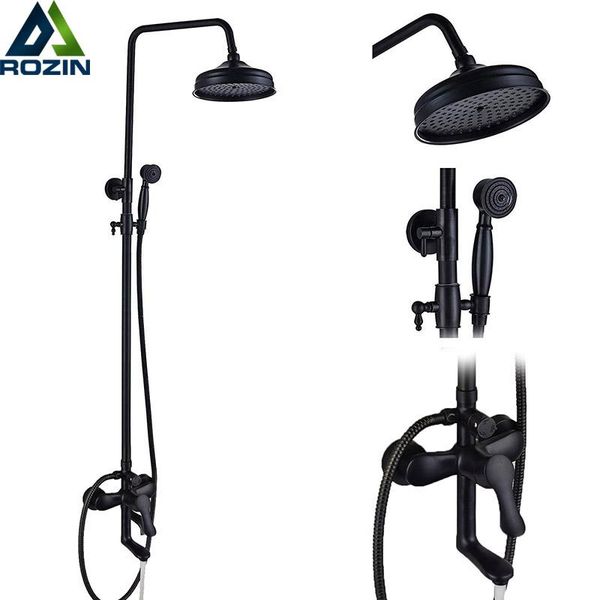 black bronze long spout tub shower faucet wall mounted 8" brass rainfall bathroom mixer tap cold water sets
black bronze long spout tub shower faucet wall mounted 8" brass rainfall bathroom mixer tap cold water sets