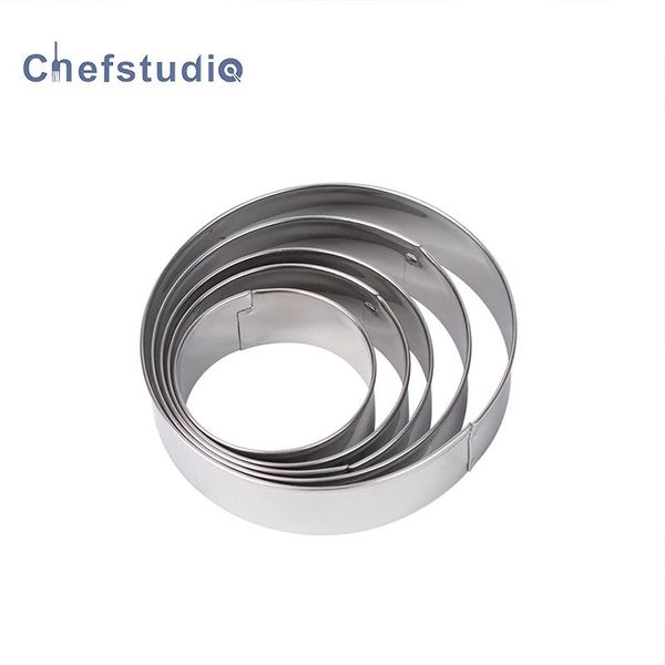 cake tools 5 pcs/set stainless steel mold diy bakery circle shaped breakfast fry or steamed egg biscuit model kitchen assistant
cake tools 5 pcs/set stainless steel mold diy bakery circle shaped breakfast fry or steamed egg biscuit model kitchen assistant