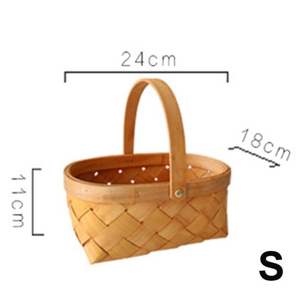 storage baskets hand woven wood basket vegetable fruit home daily necessities easter d1
storage baskets hand woven wood basket vegetable fruit home daily necessities easter d1